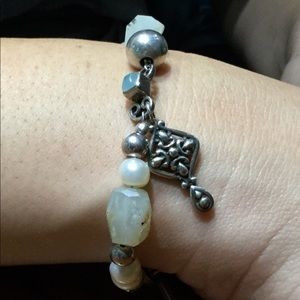 Blue Peruvian Opal Bracelet